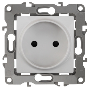 Розетка ЭРА 12 2P 16A 250V 12-2105-01 Б0018254