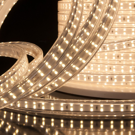 50м. Комплект светодиодной ленты белого цвета 2835, 4200К, 18W, 220V, 180LED/m, IP65 (LS011 220V) Elektrostandard a041110 