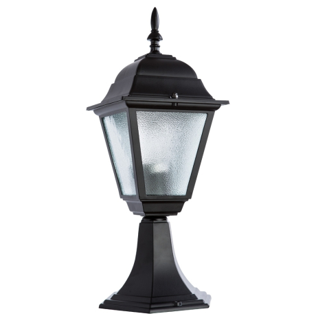 Уличный ландшафтный фонарь с лампочкой Arte lamp A1014FN-1BK+Lamps