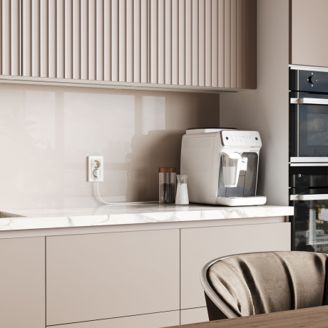 Розетка двойная с заземлением (айвори матовый) W1172062 Werkel 