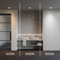 Встраиваемый светильник Technical DL056-18W3-4-6K-W Okno