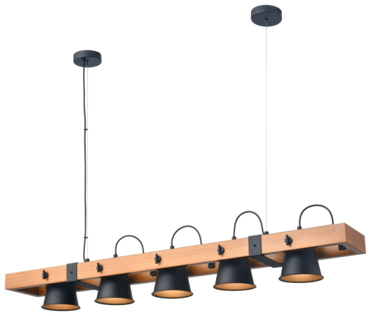 Светильник подвесной с Led лампочками в комплекте Velante 551-703-05+Lamps 