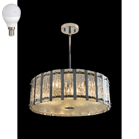 Светильник подвесной с лампочками iLamp D4688-50 CR+Lamps 