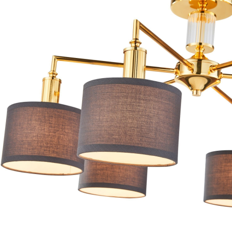 Потолочная люстра с лампочками Favourite Laciness 2612-6P+Lamps E14 Свеча 