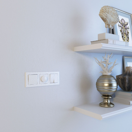 Клавиша для выключателя Werkel Hammer белый W1219001