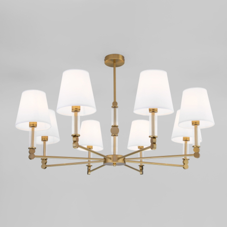 Люстра на штанге Eurosvet 60145/8 латунь (a061951) 