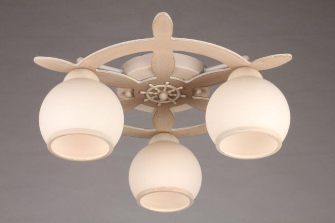 Люстра с поддержкой Алисы потолочная Omnilux OML-50517-03-A 