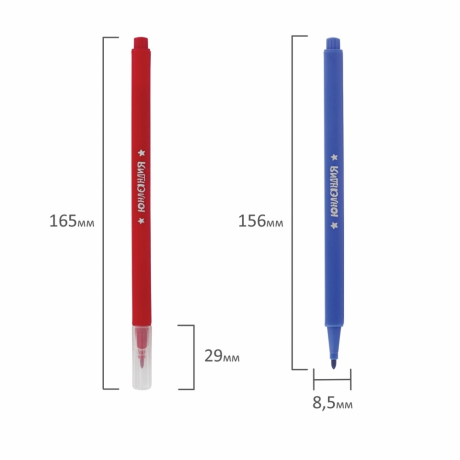 Нарушена упаковка! <203571> Фломастеры ЮНЛАНДИЯ 12 цветов, "ЗООПАРК", трехгранные, вентилируемый колпачок, 151425 (151425)