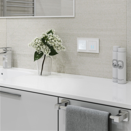 Сенсорный терморегулятор для теплого пола Умный дом (белый) Werkel W1151201 