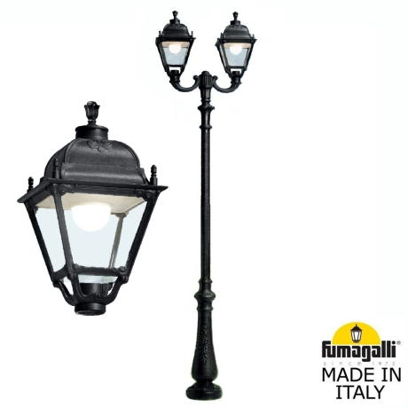 Парковый фонарь Fumagalli NEBO OFIR/Simon 2L U33.202.R20.AXH27