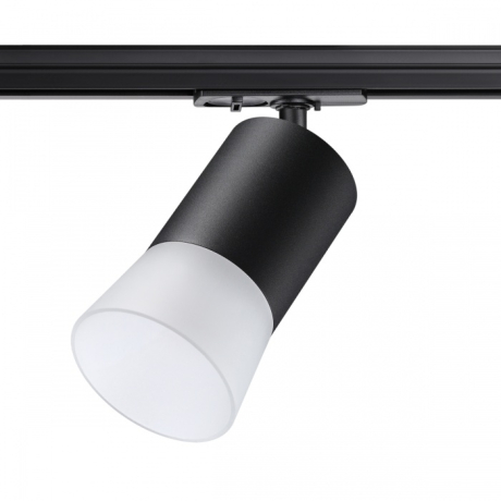 Однофазный светильник для шинопровода со светодиодной лампочкой GU10, комплект от Lustrof. №369573-647334