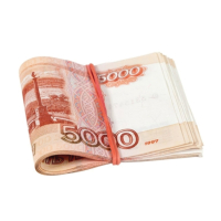 Резинки банковские универсальные диаметром 60 мм, ОФИСМАГ 1000 г, цветные, натуральный каучук, 440090 (440090)