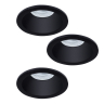 Комплект 3шт. Встраиваемый светильник Arte Lamp Helm A2869PL-1BK-3 