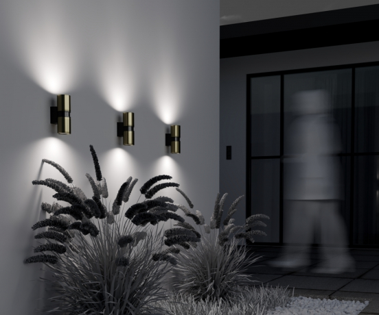 Настенный светильник (бра) Outdoor O582WL-02BS Bowery 