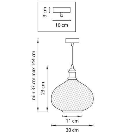 798031 Подвесной светильник Lightstar Genni 