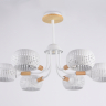 Люстра на штанге с лампочками Ambrella light TR80166+Lamps 