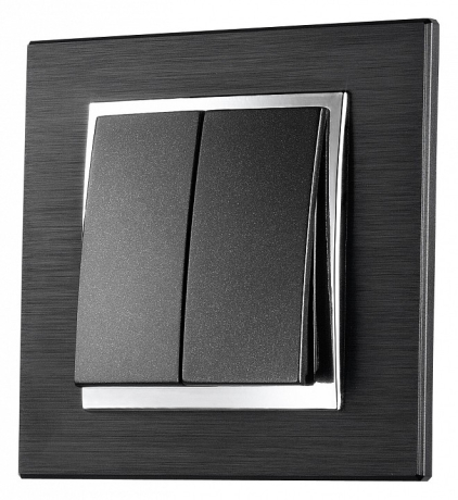 Рамка на 1 пост Mono Electric Style Aluminium 107-820000-160 