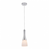 Подвесной светильник Escada 10167/1S E27*60W Chrome/White GLORY