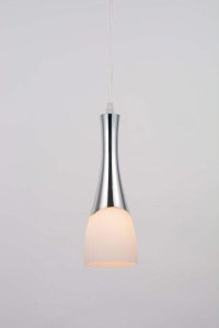 Подвесной светильник Escada 10167/1S E27*60W Chrome/White GLORY