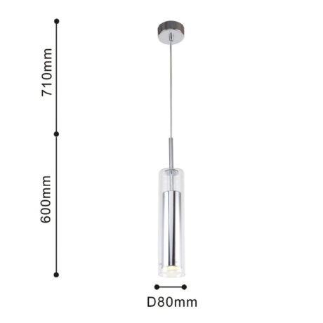 Подвесной светильник с лампочкой от Lustrof Энигма 2555-519395 
