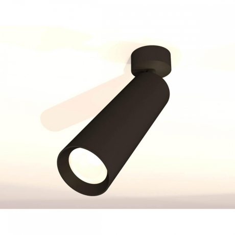 Комплект поворотного светильника Ambrella light Techno XM6356001 SBK черный песок MR16 GU5.3 (A2210, C6356, N6102) 