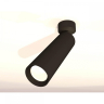 Комплект поворотного светильника Ambrella light Techno XM6356001 SBK черный песок MR16 GU5.3 (A2210, C6356, N6102) 