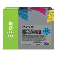 Картридж струйный CACTUS (CS-C6657) для HP Deskjet 5150/5550/5600/5850, цветной (362817)
