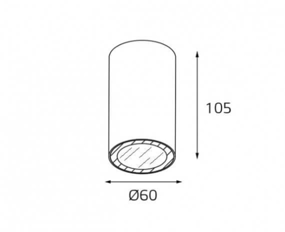 Потолочный светильник Italline Danny PL white 