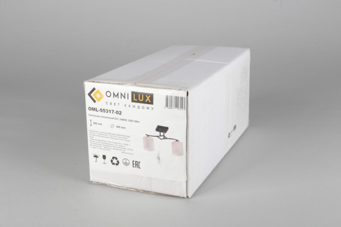 OML-55317-02 Потолочная люстра Omnilux Pisticci 