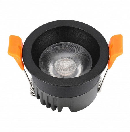 Встраиваемый светильник iLedex Technical Mars DIM 107-7W-D64-4000K-24DG-BK 