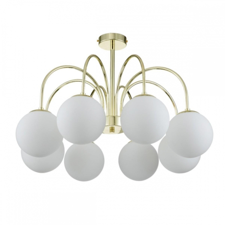 Люстра на штанге Indigo Voga 13017/8R Gold 