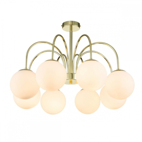 Люстра на штанге Indigo Voga 13017/8R Gold 