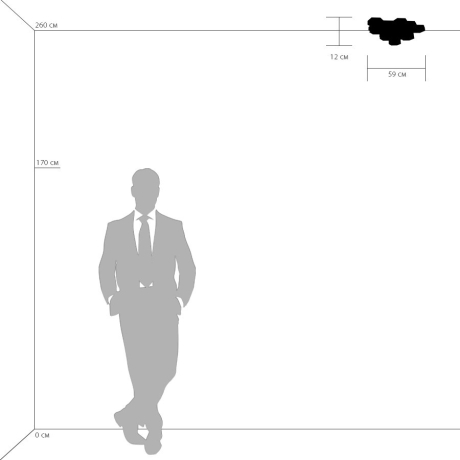 Люстра потолочная светодиодная Lightstar Favo 750122 (MX13003032-12А) 