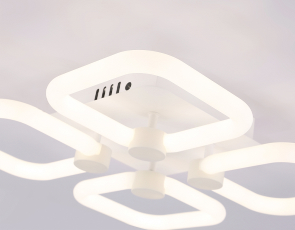 Потолочный светодиодный светильник с пультом Ambrella light ACRYLICA OriginalFA3819 