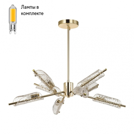 Люстра с Led лампочками в комплекте LUMION 6537/8C+Lamps 
