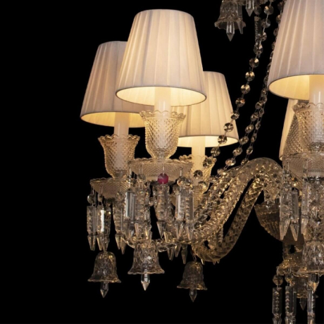 Подвесная люстра с подвесками Loft IT Zenith 10210/8 White 