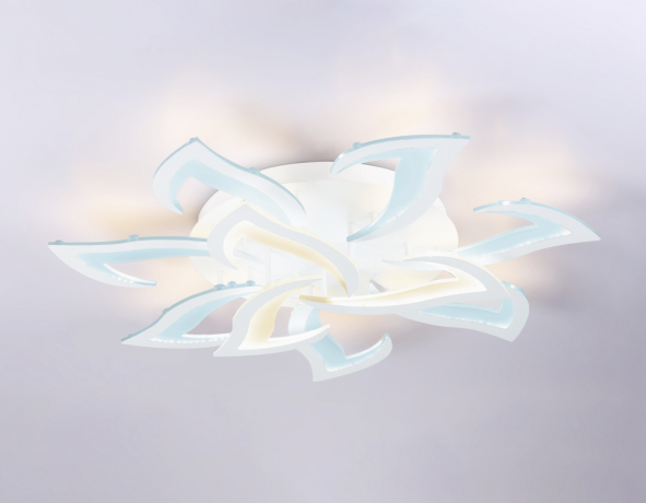 Потолочная диммируемая люстра с пульто ДУ Ambrella light ACRYLICA FA4473 