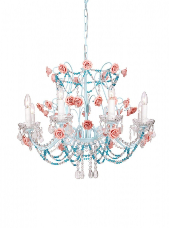 Люстра подвесная с лампочками Lucia Tucci Fiori Di Rose 186.8+Lamps 