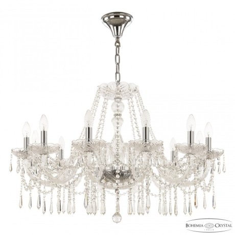 Подвесная люстра Bohemia Ivele Crystal 104 104/12/300 Ni 