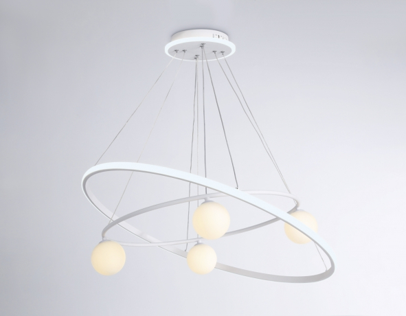 Люстра с пультом и с лампочкой Ambrella light FL66326+Lamps 