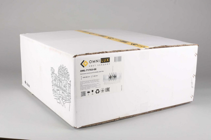 OML-71703-08 Подвесная люстра Omnilux Riposto 