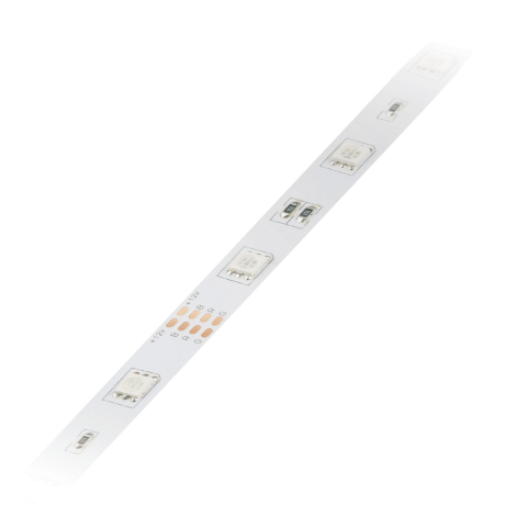 5м. Светодиодная лента RGB 5050, 7.2W, 12V, 30LED/m, IP20 Volpe ULS-Q210 5050-30LED-m-10mm-IP20-DC12V-7.2W-m-5M-RGB - (UL-00004541) 