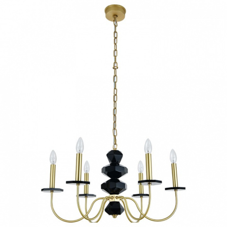 Подвесная люстра Newport VANESSA 3876/С brass 