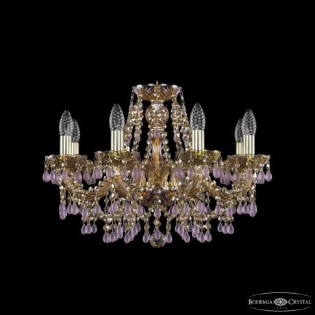 Подвесная люстра Bohemia Ivele Crystal 1411 1410/8/195 G V7010 M777 