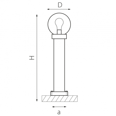Уличный ландшафтный светильник Bolla Lightstar 373910
