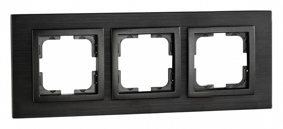 Рамка на 3 поста Mono Electric Style Aluminium 107-820000-162 