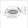 22954/01/30 Встраиваемый точечный светильник Lucide Tube 