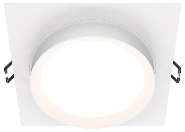 Встраиваемый светильник Maytoni Technical Hoop DL086-GX53-SQ-W 