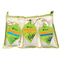 Нарушена упаковка!  <296681> Набор Запарок в сумочке 3шт (Мята, Эвкалипт,Можжевельник) ''Банные штучки'' 32161