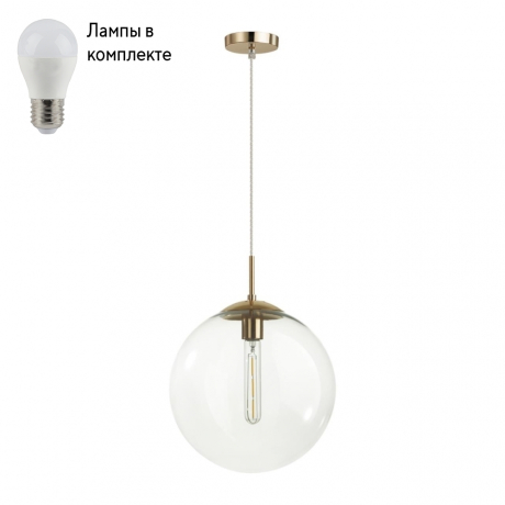 Светильник подвесной с Led лампочками в комплекте LUMION 6509/1A+Lamps 